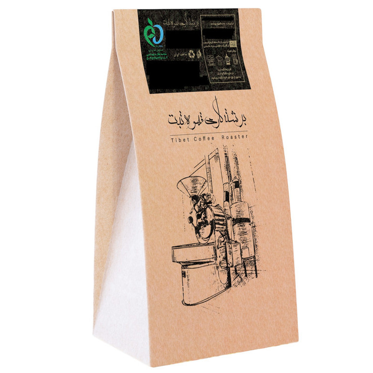 دانه قهوه اسپرسو فول کافئین روبستا تبت - 1000 گرم