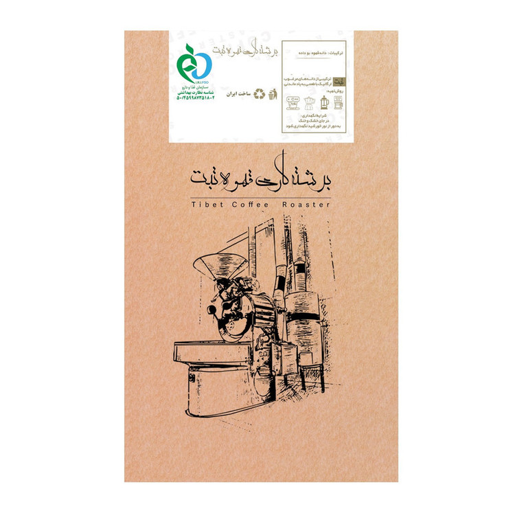 دانه قهوه اسپرسو هارمونیکا تبت - 500 گرم